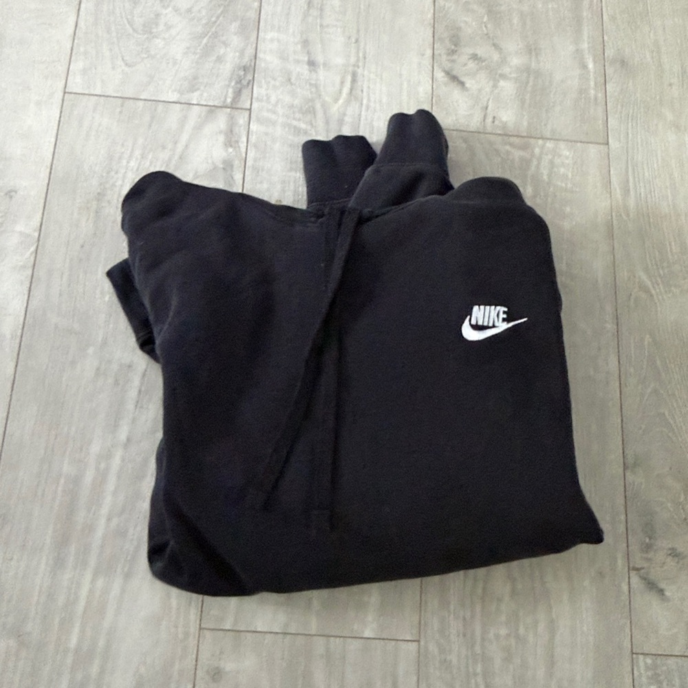 Nike Men's Black Pullover Hoodie Medium - Picture 9 of 9